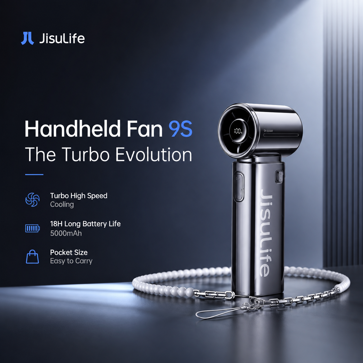 JISULIFE Life9s Turbo Fan